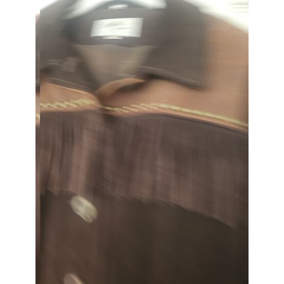 Vintage Scully Western Fringe Suede. Jacket Women's Size M - Picture 4 of 16